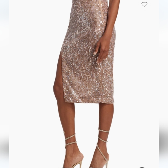 NWT sz 10 $1650 Zeynep Arcay sequined skirt - Picture 3 of 5